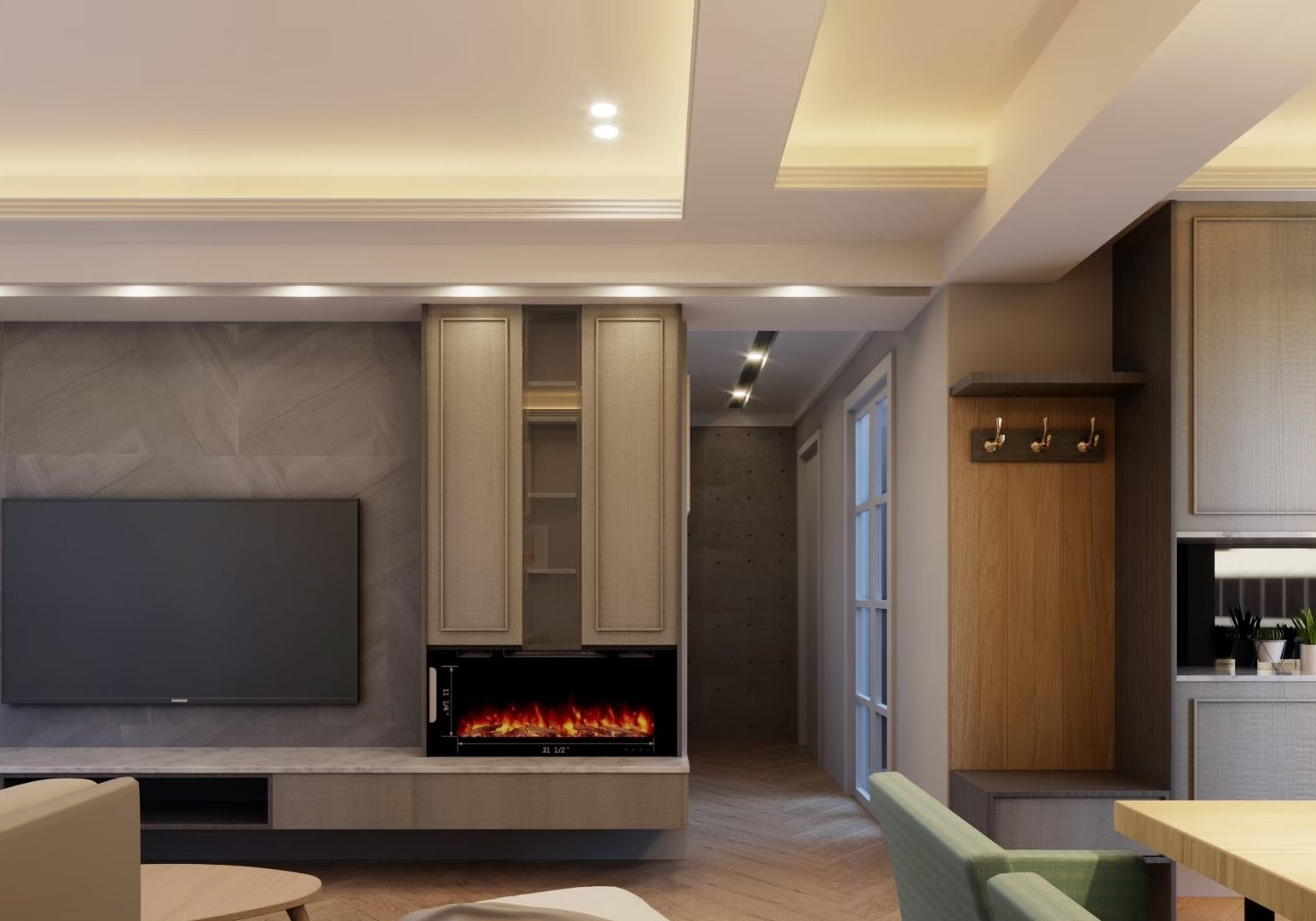 居家住宅設計，你的家，從來不該只是一個能遮風蔽雨的好看住所，追求室內設計風格出眾同時，人們常忽略了每個空間最關見的功能，與家人們幸福記憶與感動的根源，用「心」賦予家，一個嶄新的定義。